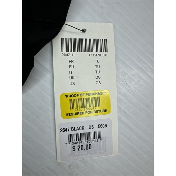 Chantelle High Waist Black Brief Soft Stretch Black One Size NWT - Picture 5 of 6